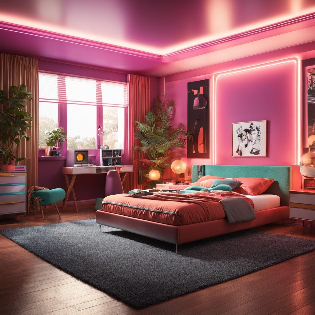 Bold color schemes