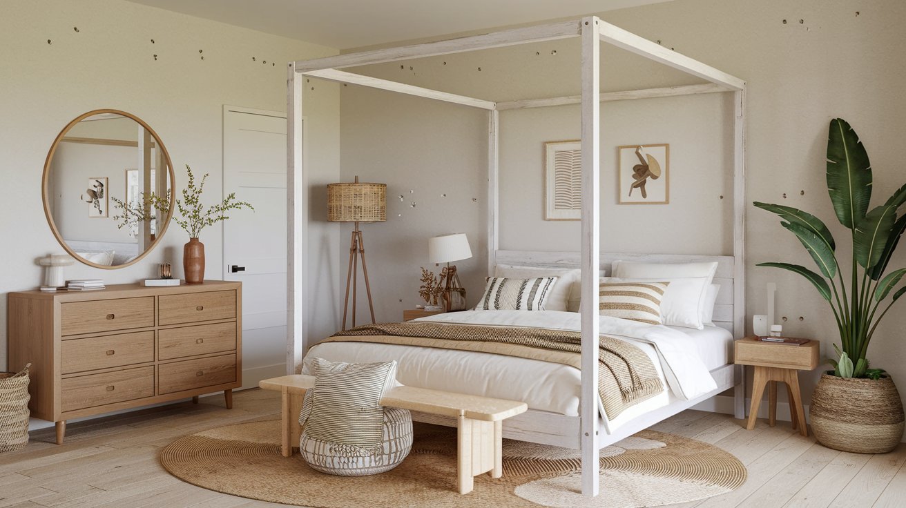 Craft a Boho Farmhouse Bedroom on a Budget (10 Steps)