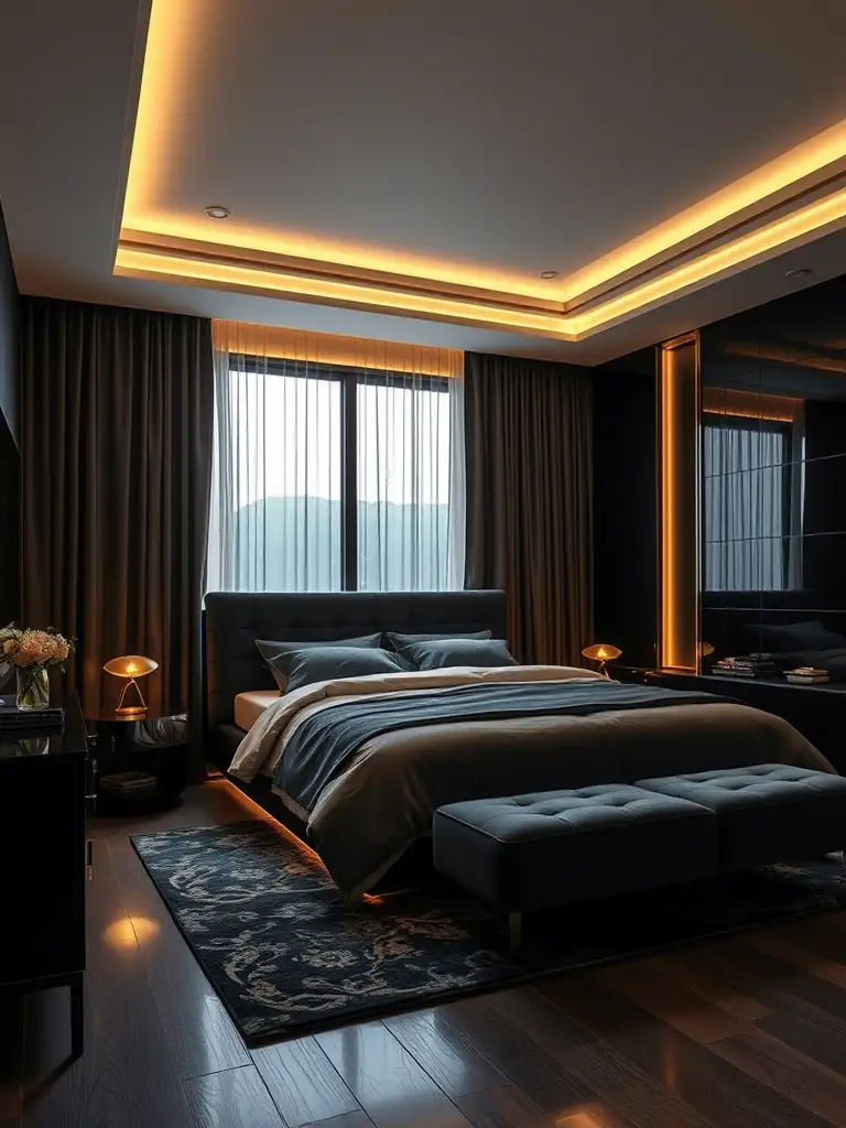 Creating a Cozy and Inviting Atmosphere for Black Themed Bedroom