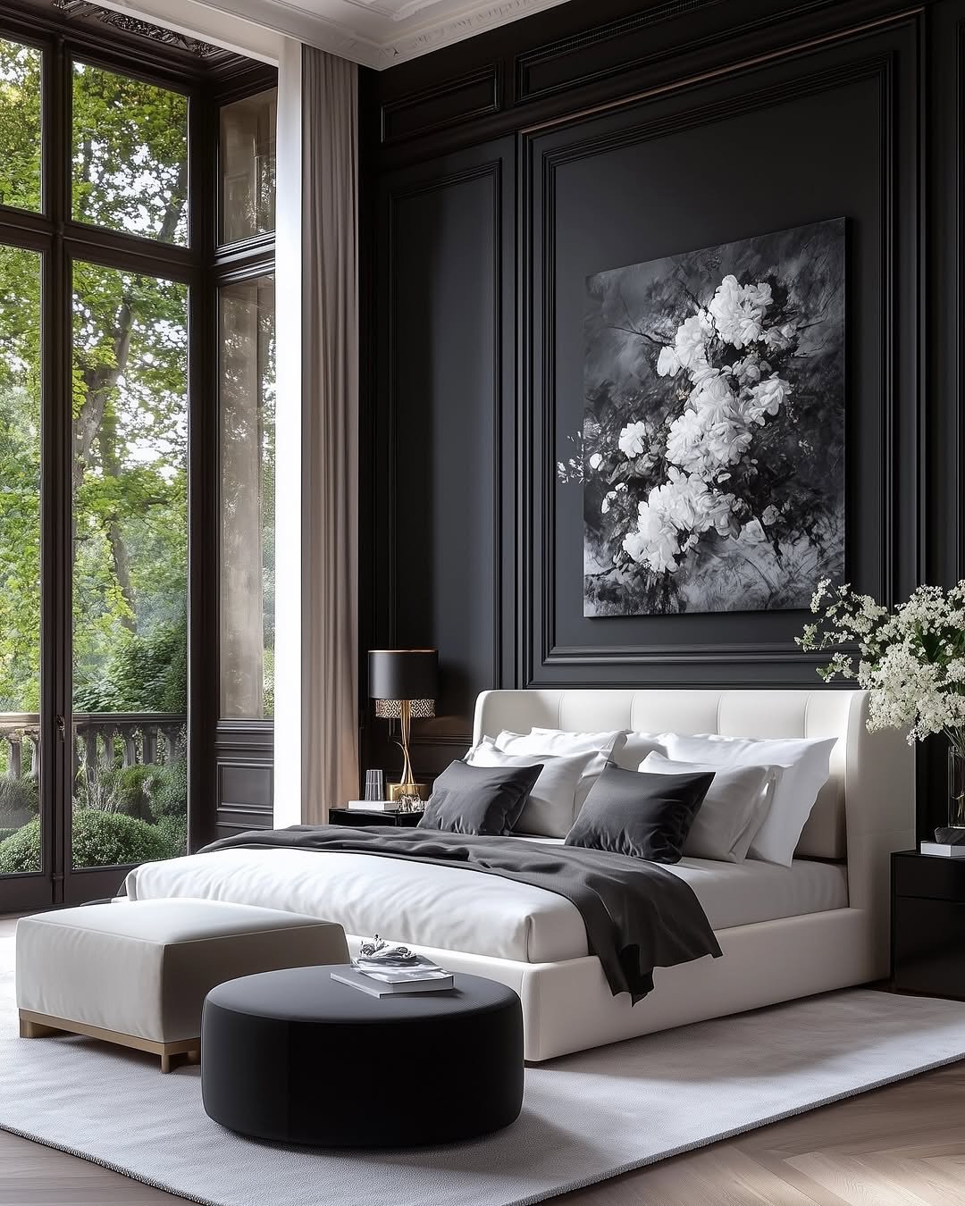 Get the Mysterious Allure of Black for Your Bedroom