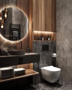 Organic Modern Bathroom Decor Ideas