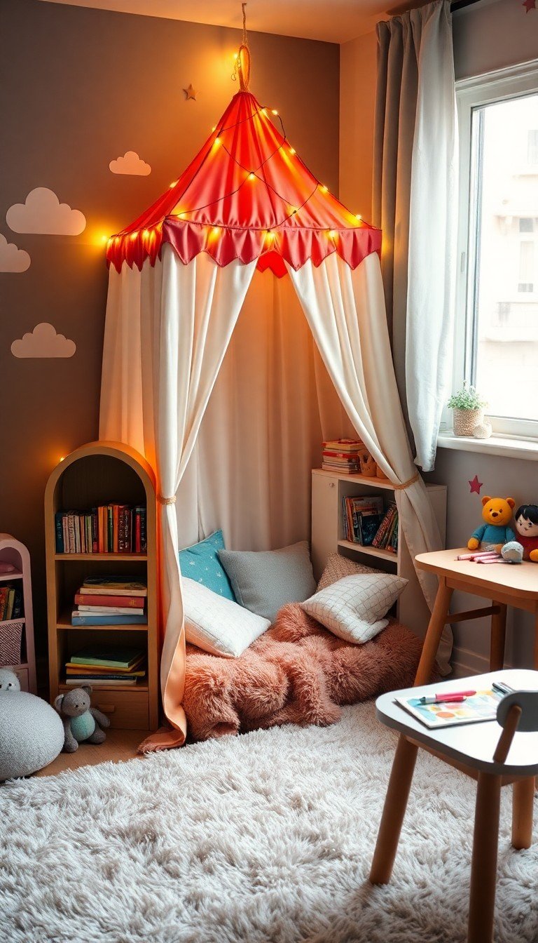 Reading Nook for Kids Bedroom