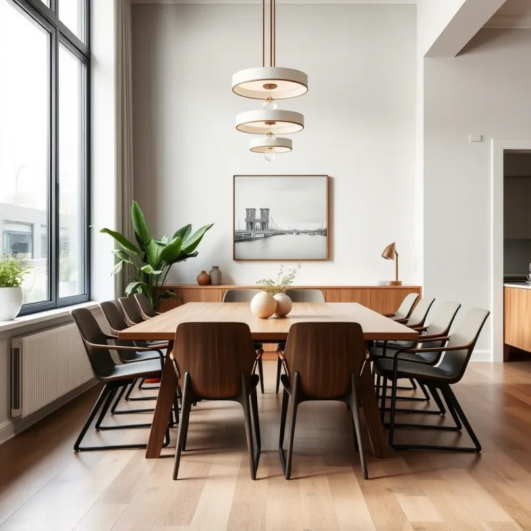 Stunning Organic Modern Dining Rooms Idea