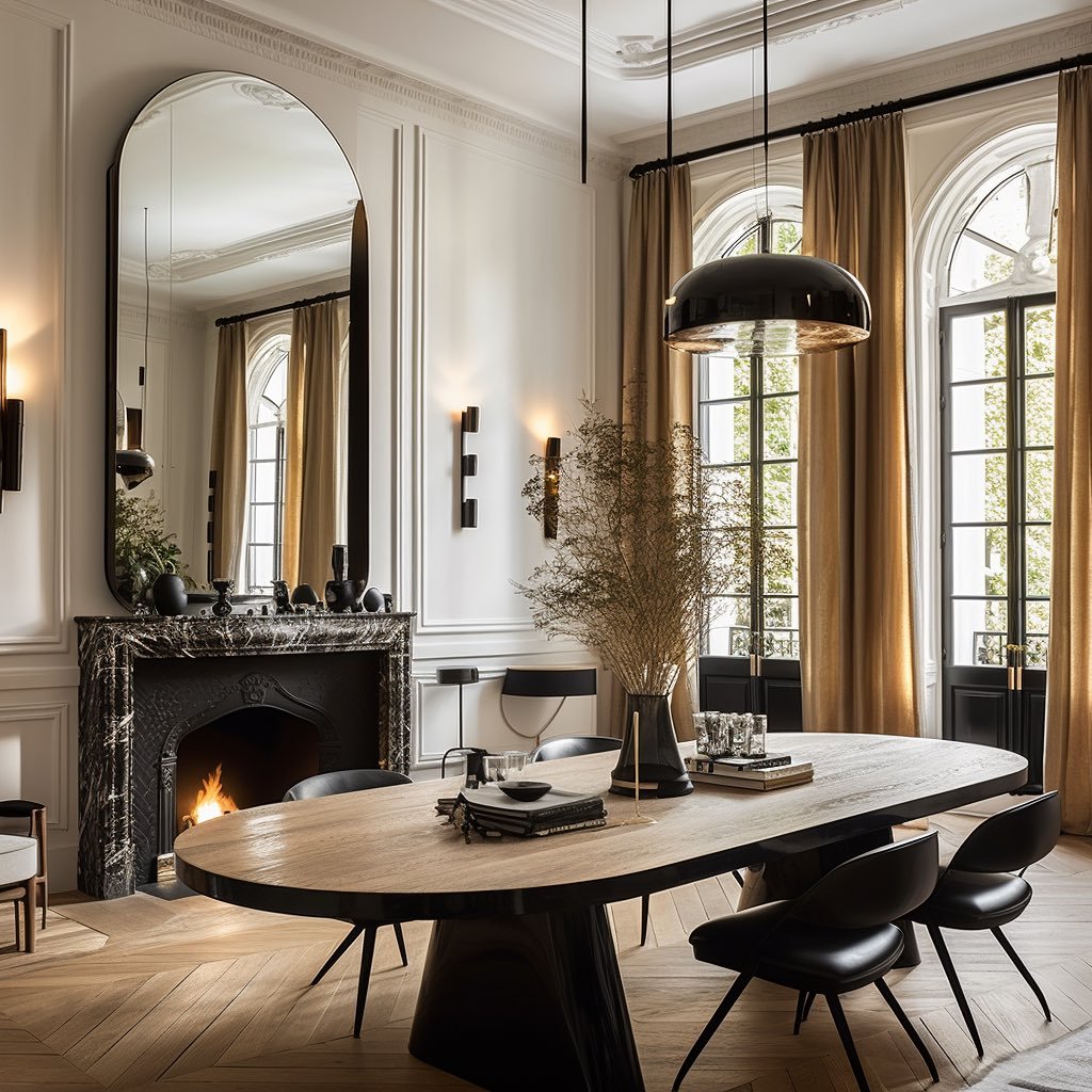 Sustainable Chic in Organic Dining Room Designs