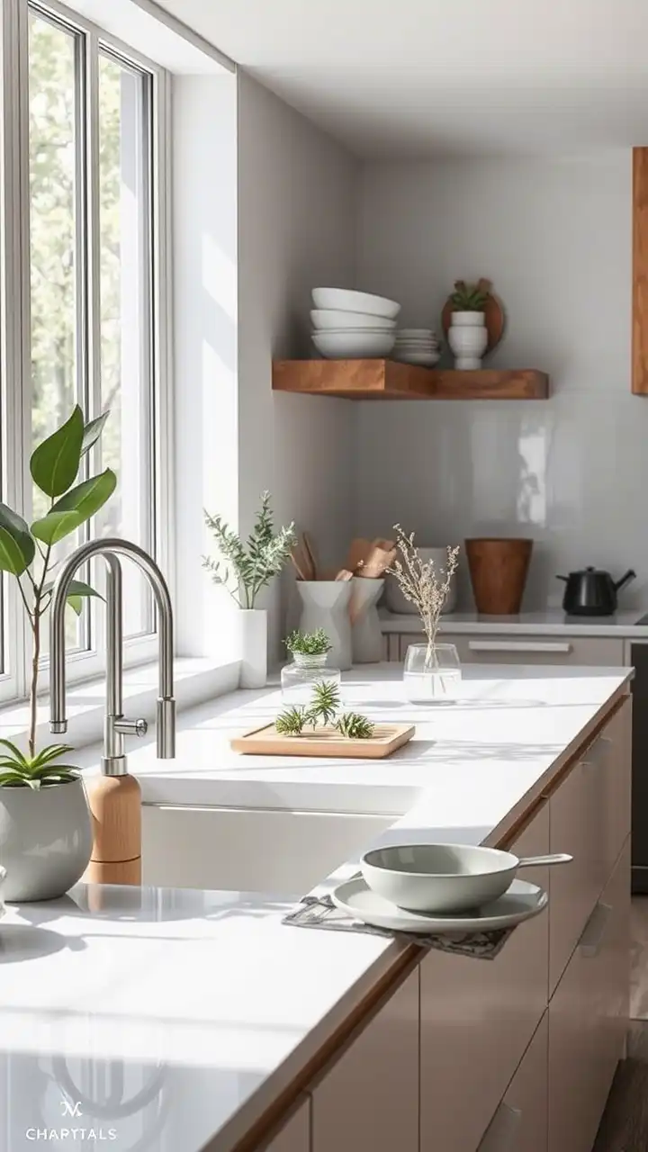 Kitchen Counter Decorating
