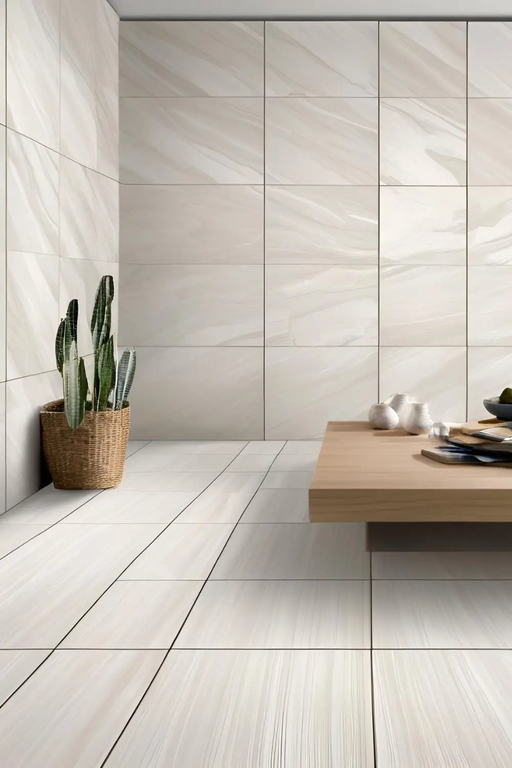 Large-Format Porcelain Tiles