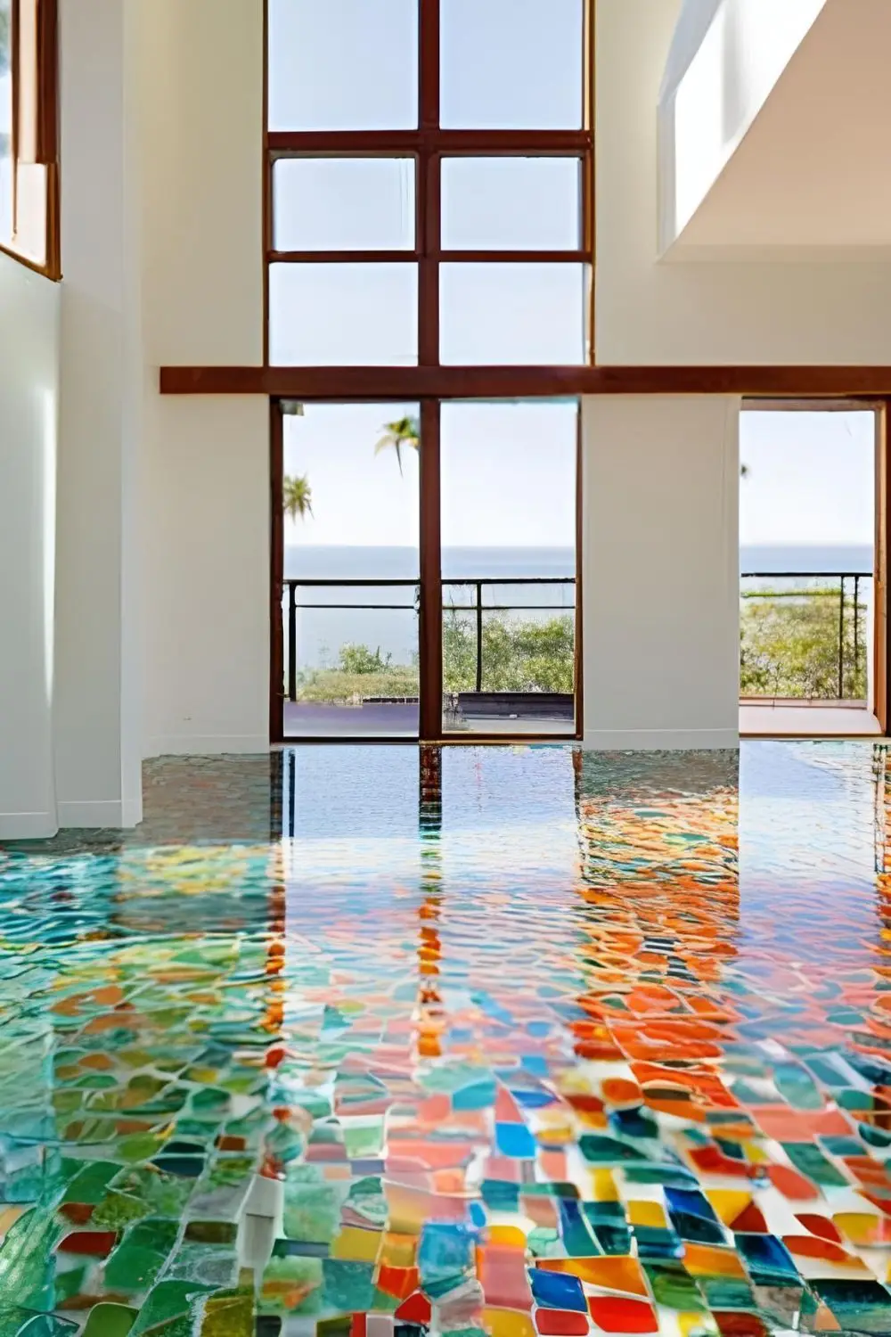 Recycled Glass Flooring