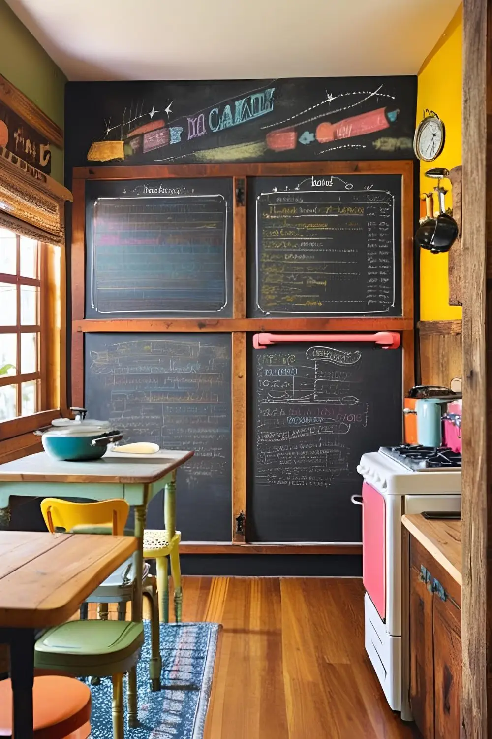 Chalkboard Wall for Menus