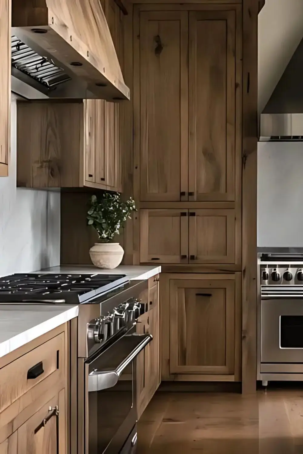Distressed Wood Cabinets