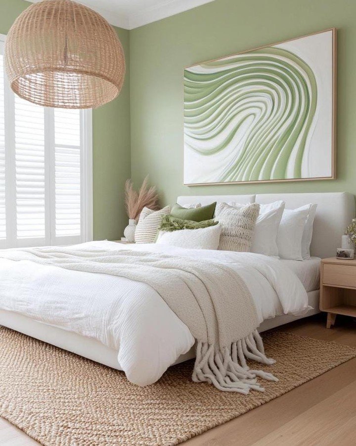 Sage Green Bedroom