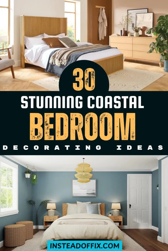 30 Coastal Bedroom Decorating Ideas That Interior Designers Love – DIY ...