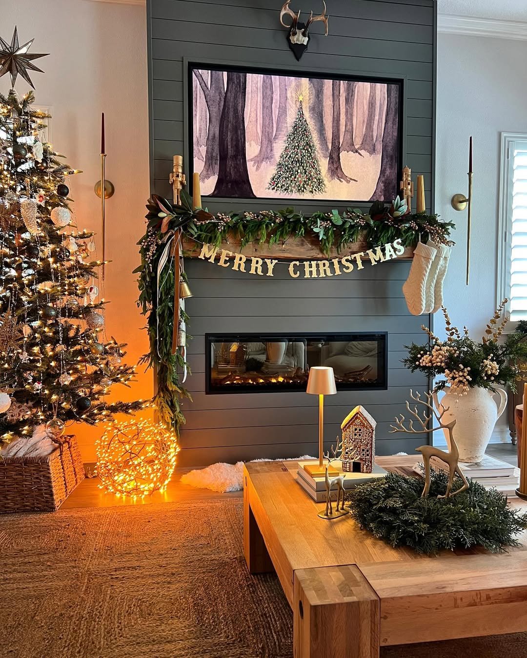 Fall Banners Fall Mantel Décor