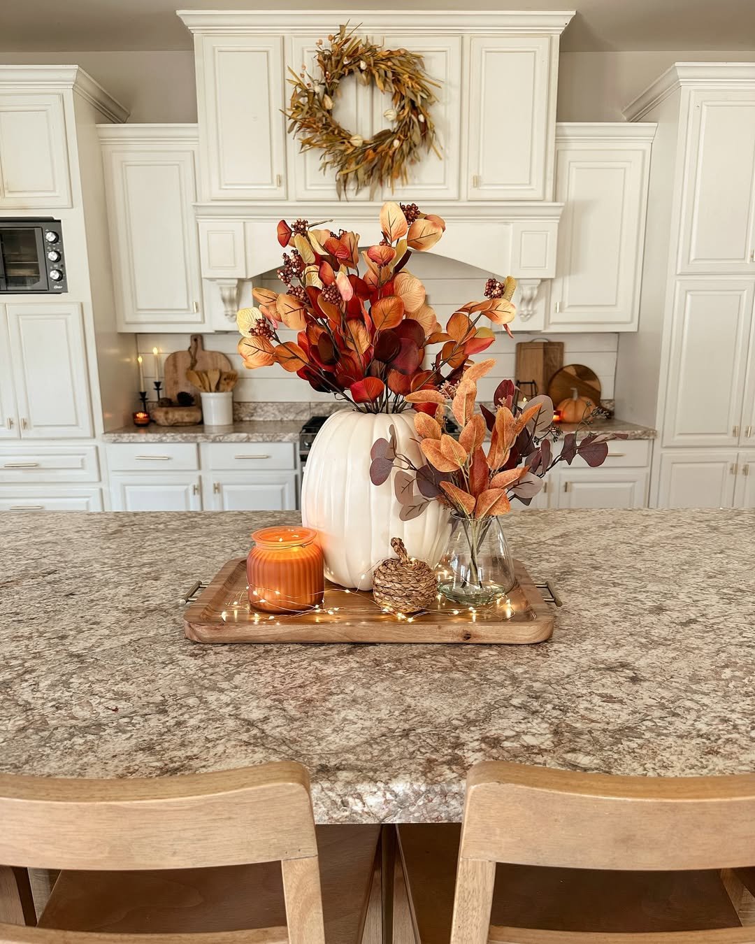 Harvest Centerpiece Cozy Fall Kitchen