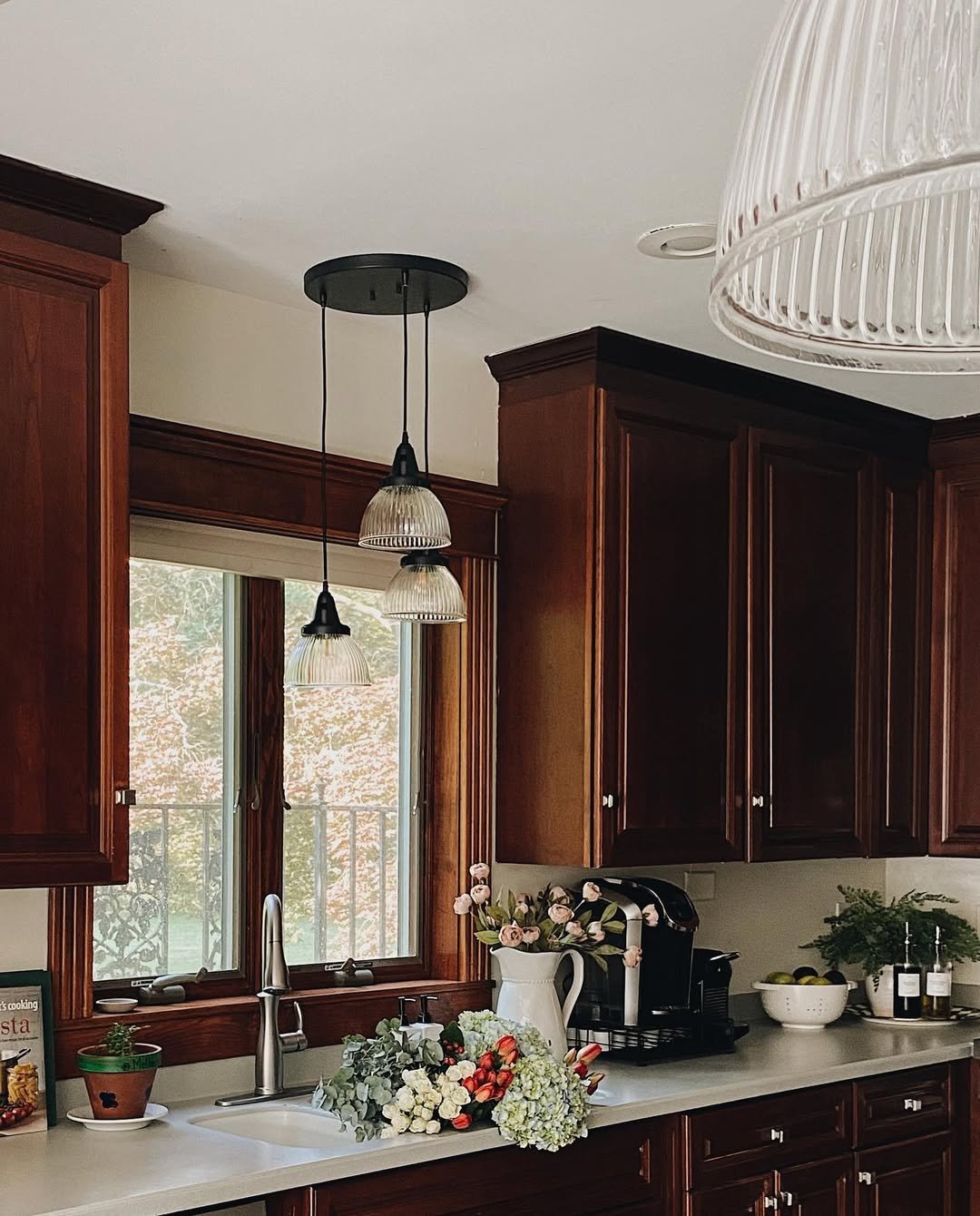 Swap Out Light Fixtures in kitchen