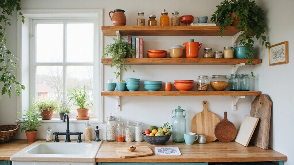 Open Kitchen Shelf Decor Ideas
