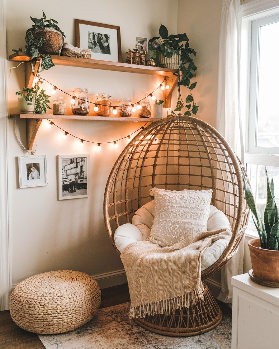 Cozy Reading Nook For Lounge Room