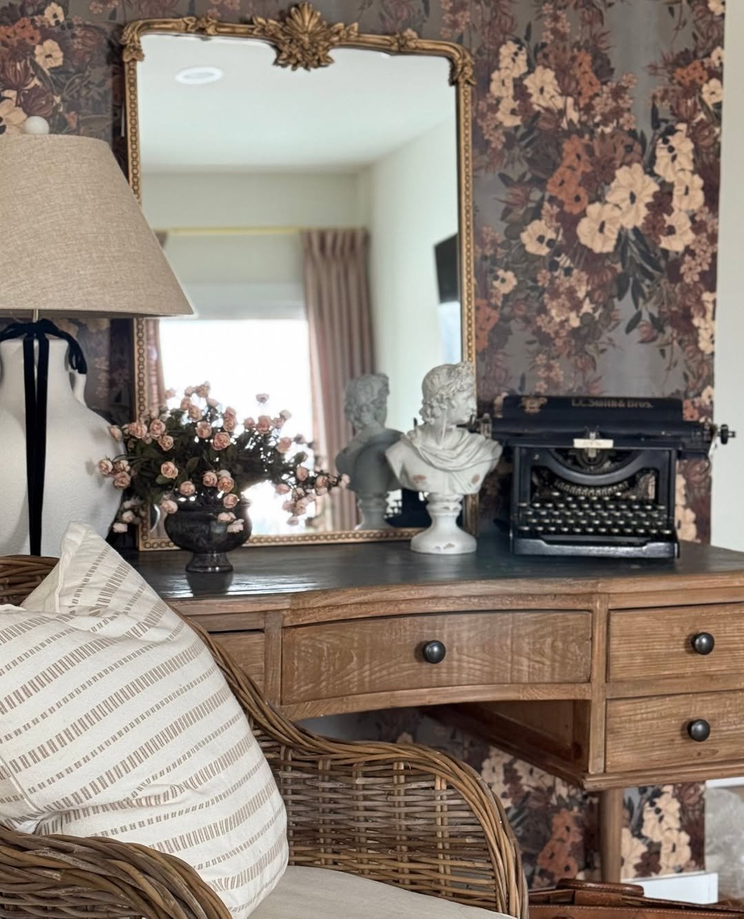 Decorative Mirrors with Ornate Frames