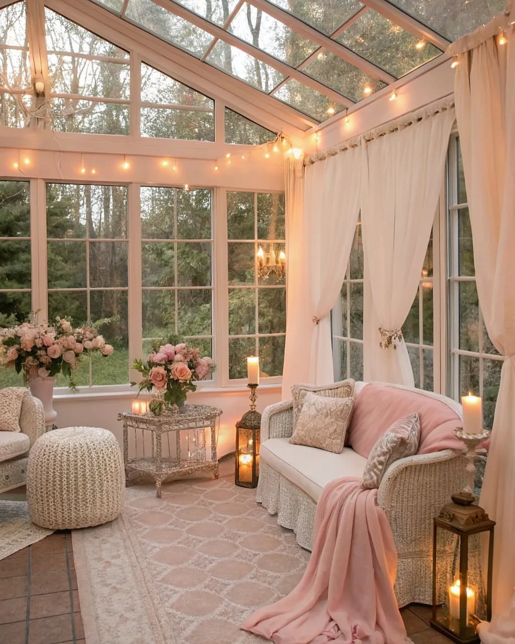 Delicate Window Treatments