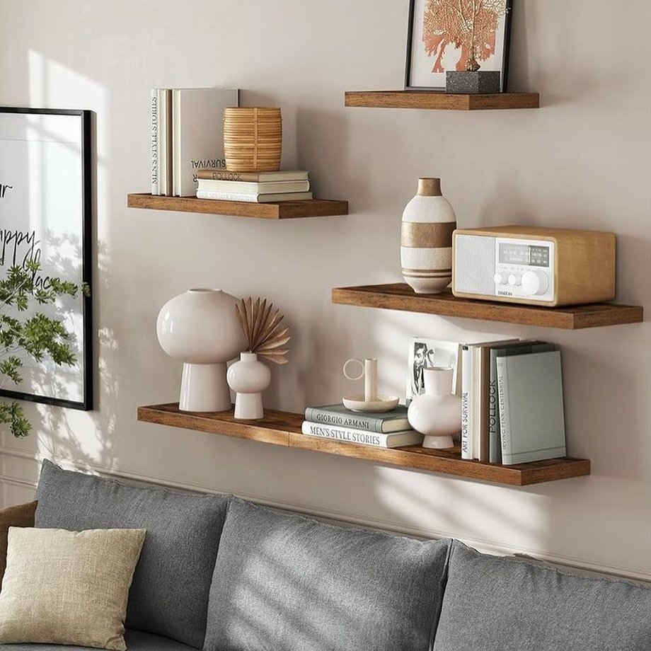 Floating Shelves For Lounge Room