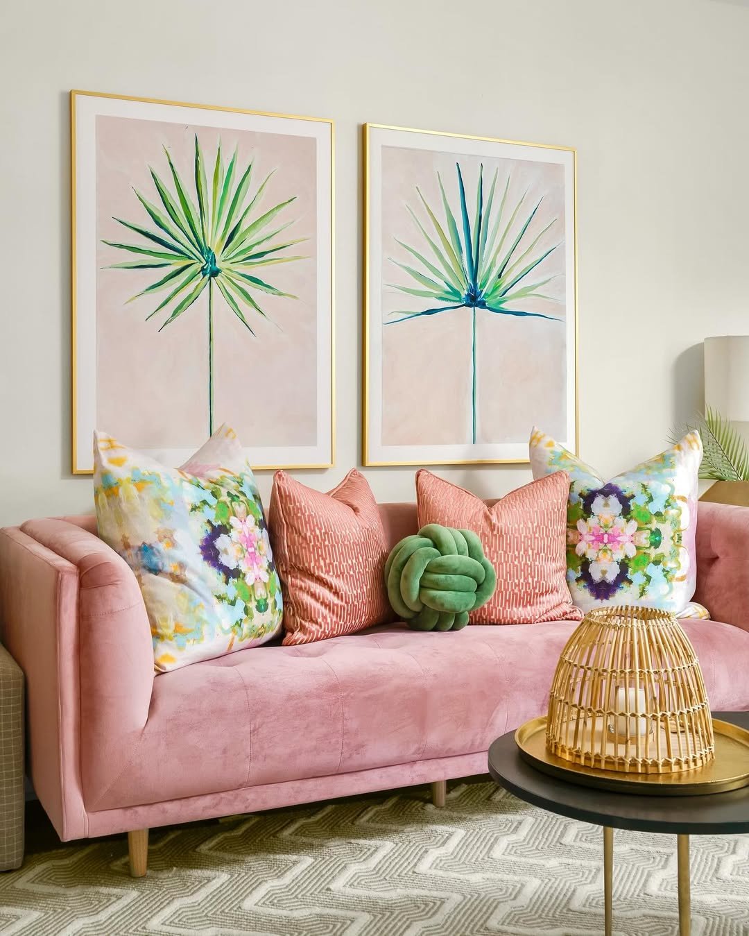 Floral Throw Pillows