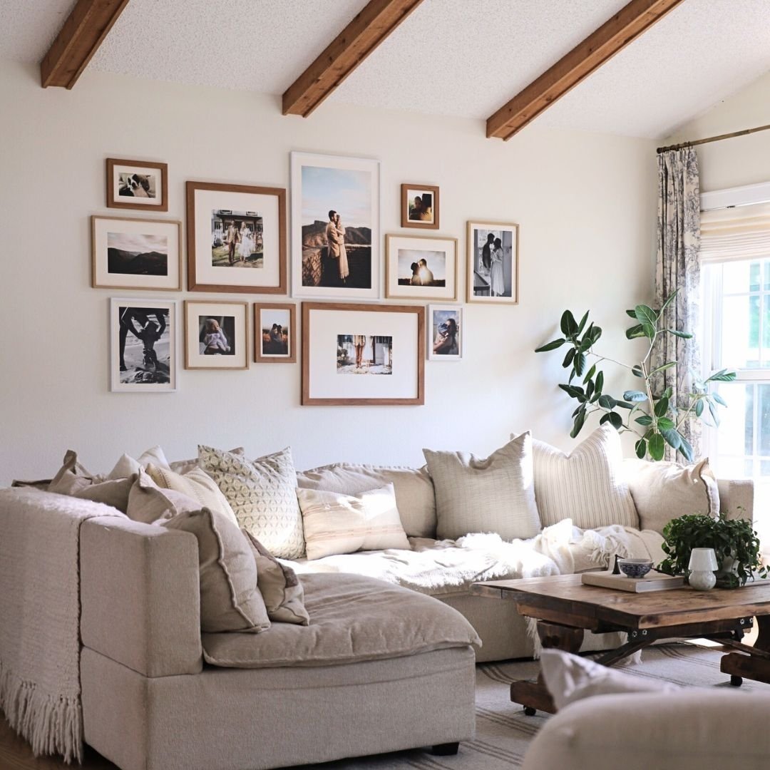 Gallery Wall For Lounge Room