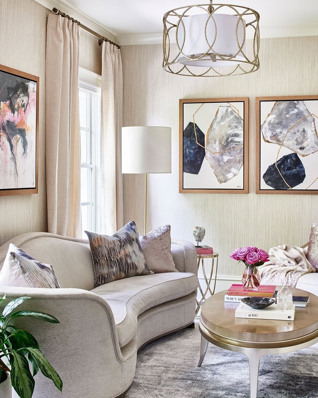 Glamorous Coffee Table Styling