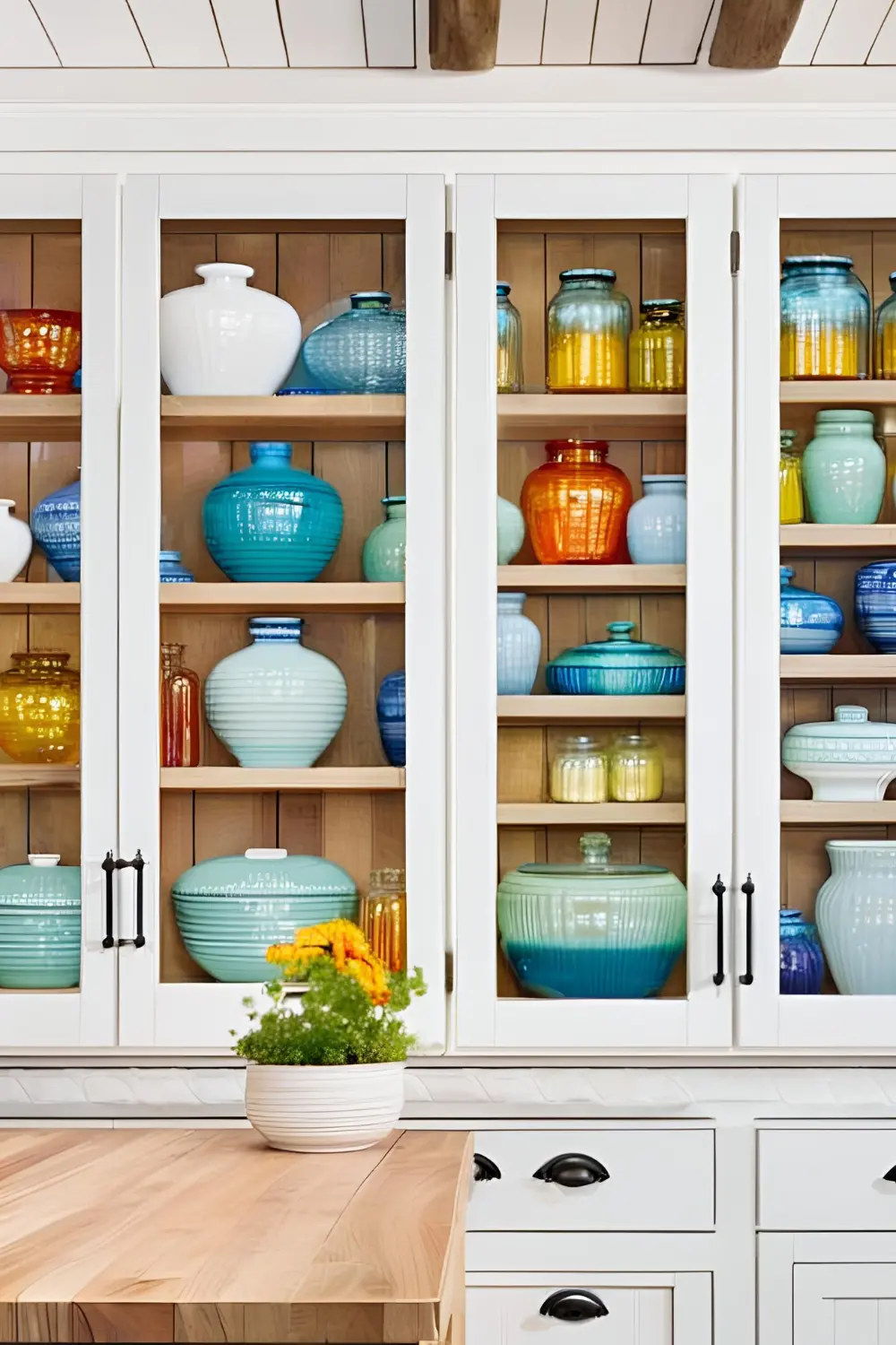 Glass-Front Cabinets