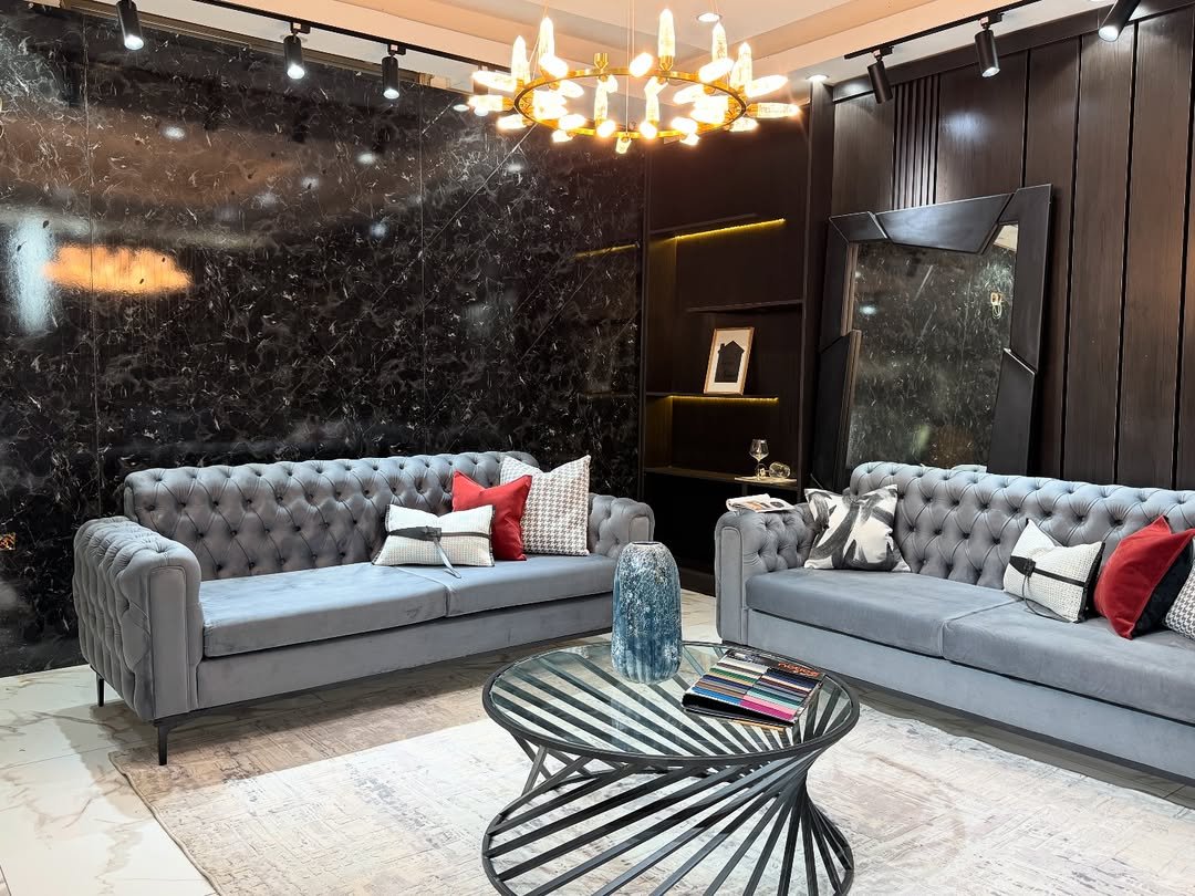 Luxurious Grey Velvet