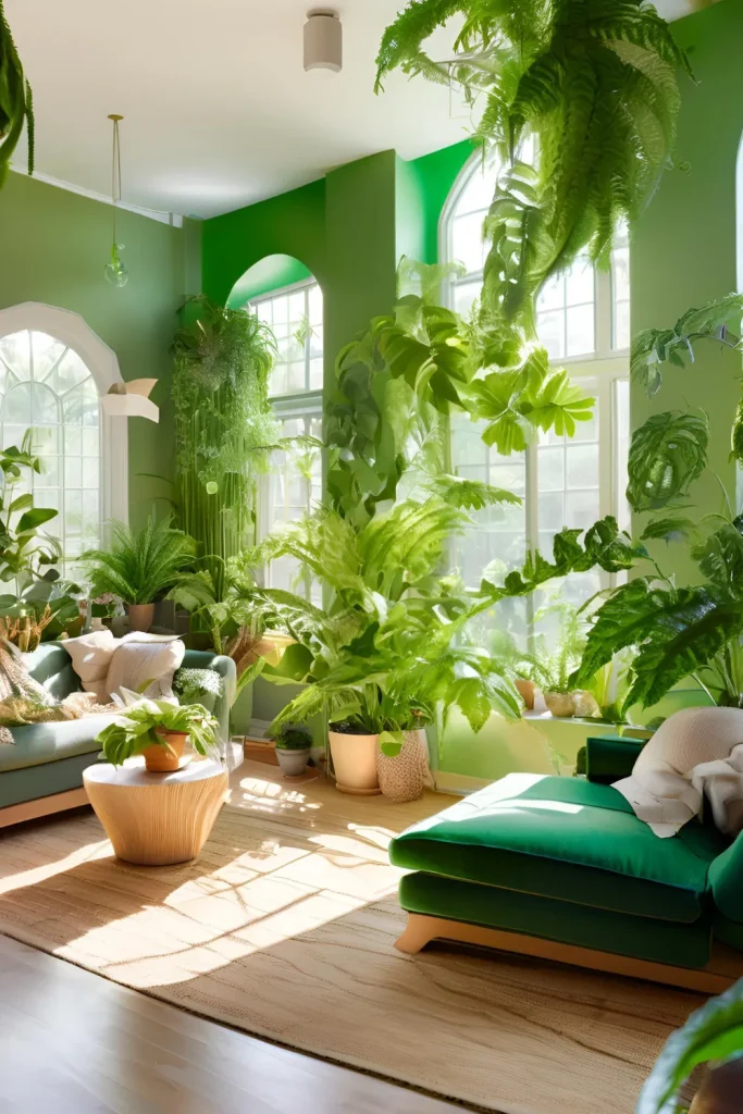 20 Green Living Room Ideas That Interior Designers Can’t Stop Using ...