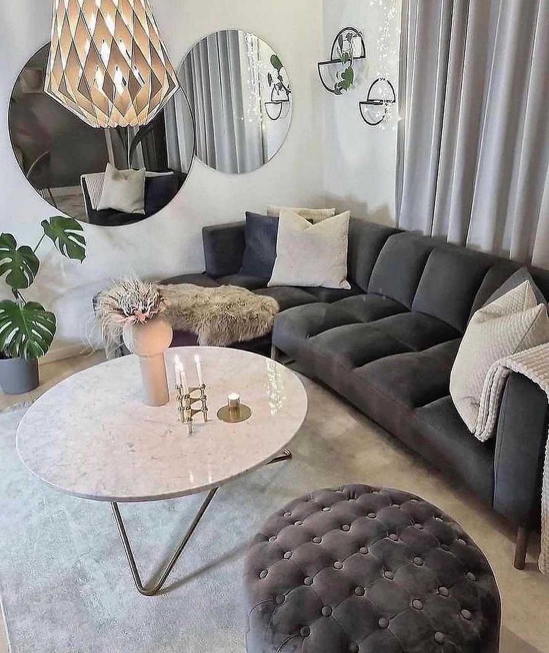 Stunning Grey Living Room
