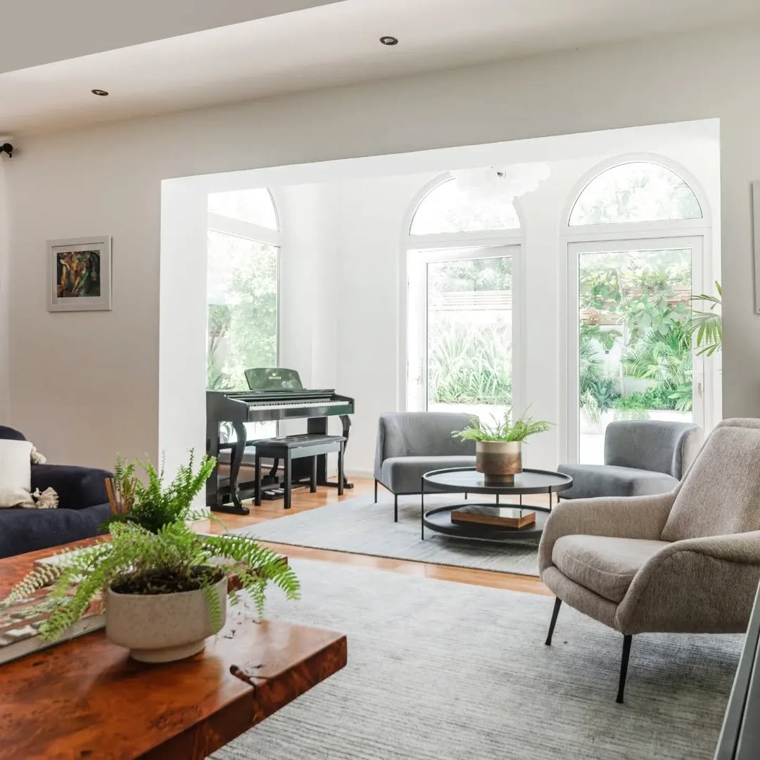 Vintage Meets Modern Magic Eclectic Living Room