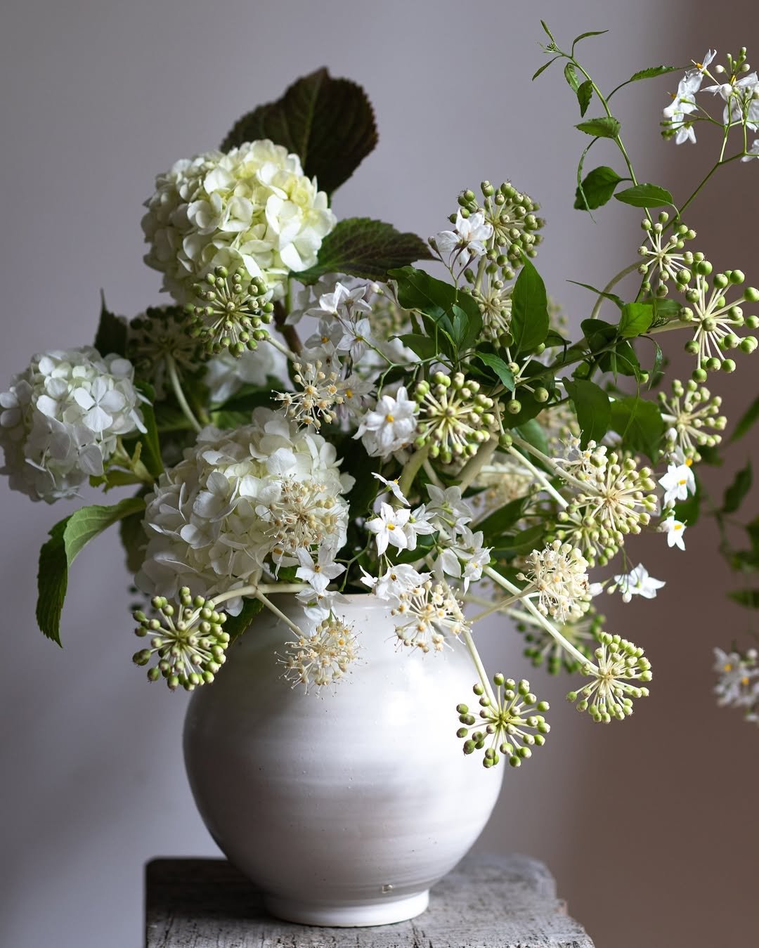 Floral arrangements for winter