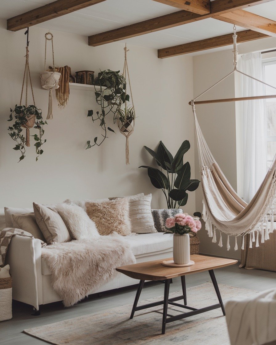 Bohemian Lounge Sanctuary for Conversation Room Ideas