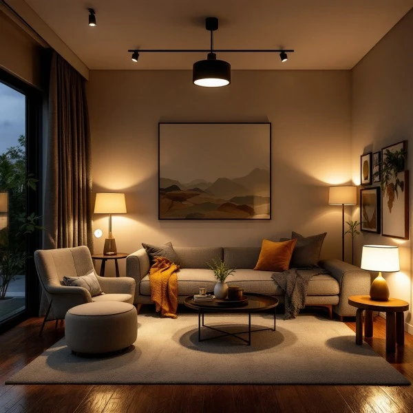 Layer with Lighting
