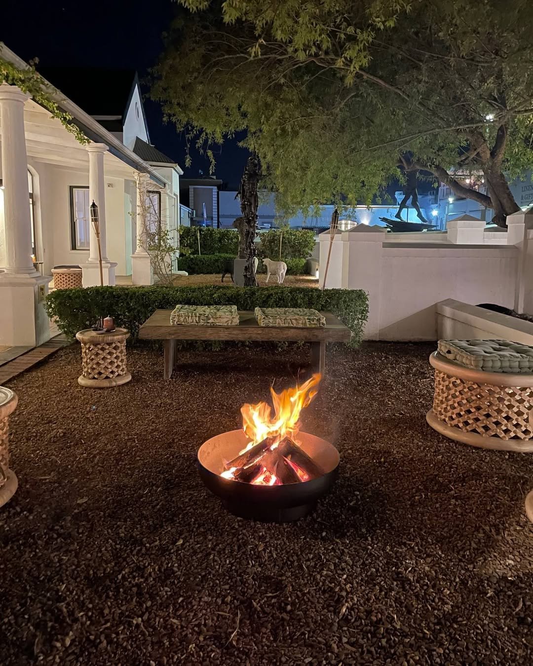 Fire Pit Placement for backyard fire pit