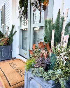 DIY Winter Garden Planters