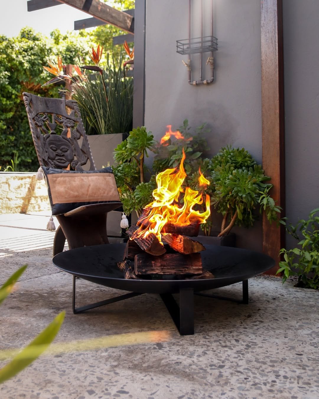materials for backyard fire pit