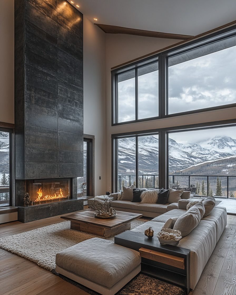 Add Contrast with Dark Wood Accents