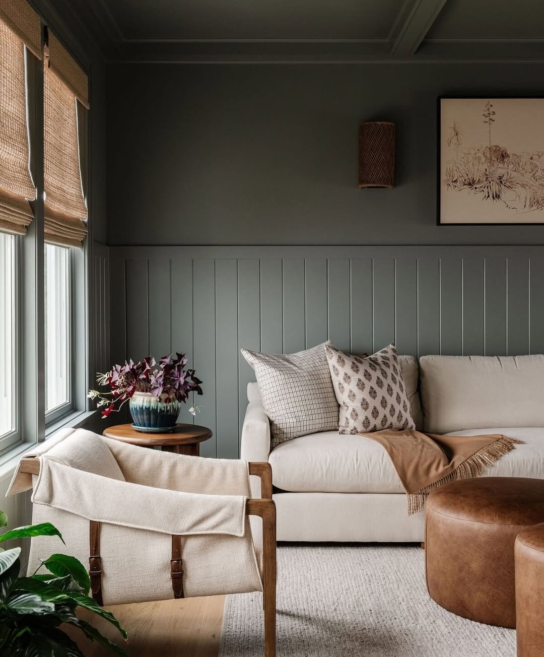 Deep, rich wall colors