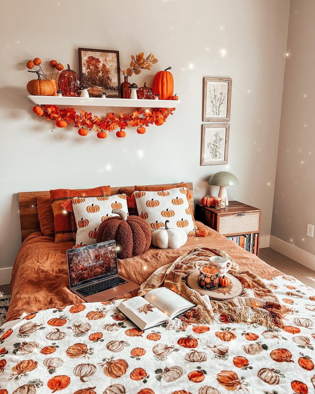 Fall-Inspired Wall Decals Fall Living Room
