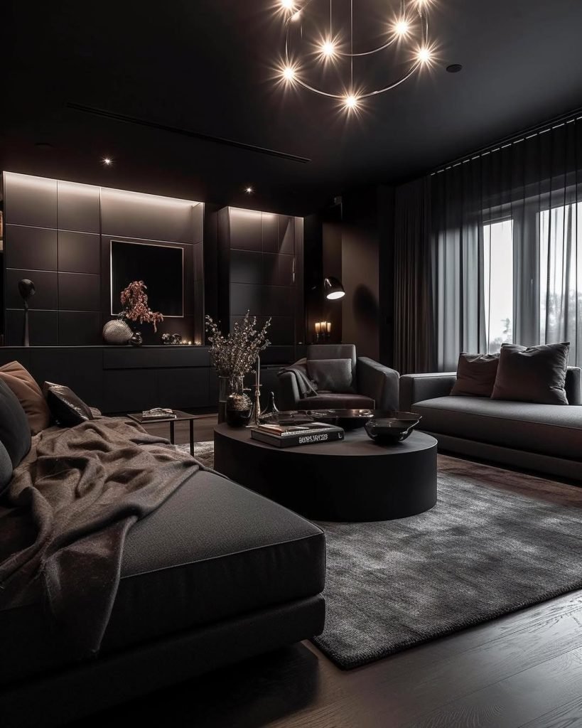 19+ Dark Living Room Ideas That Are Elegant & Designer Approved!