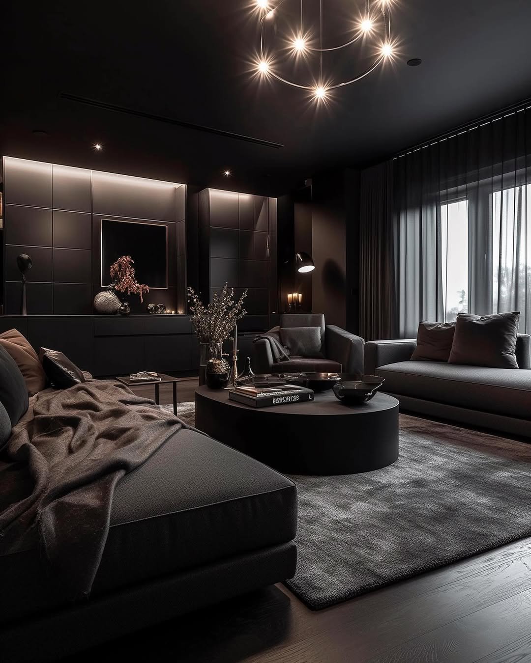 Dark Living Room Ideas