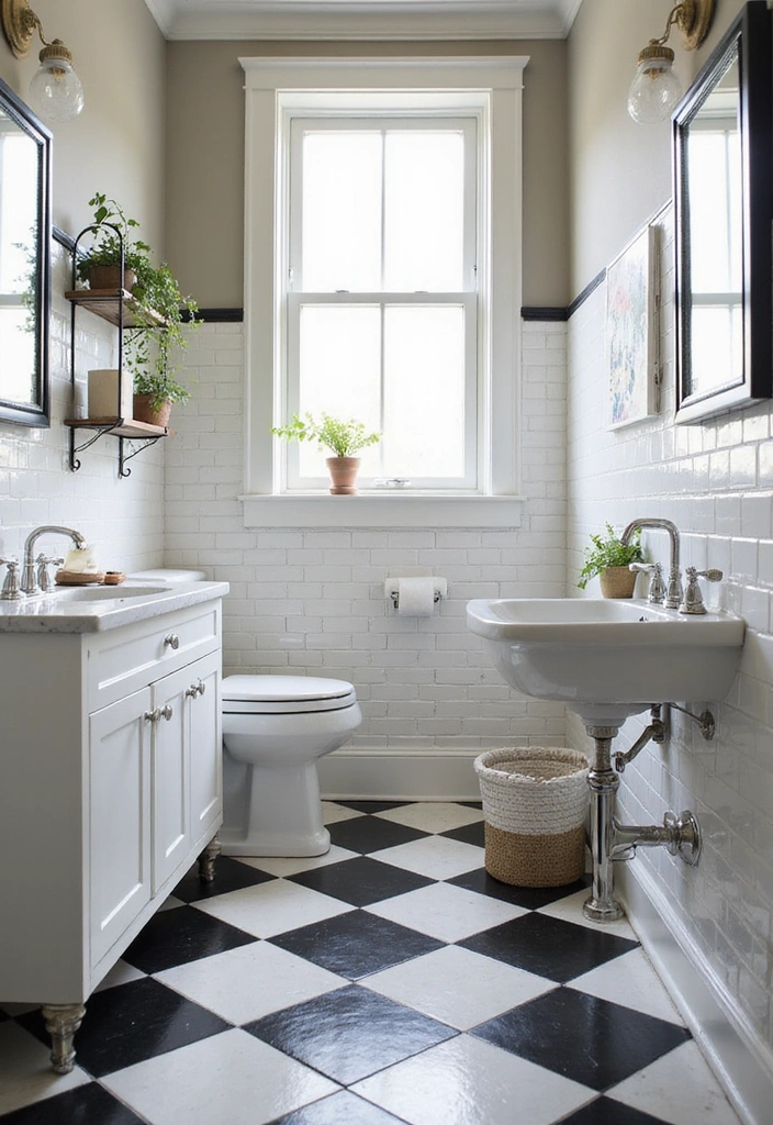 Timeless Black and White Tiles