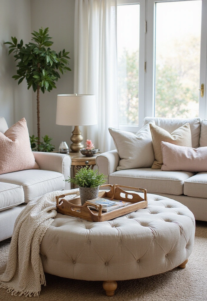 Trendy Ottoman Coffee Table Decor Hacks to Impress Your Guests