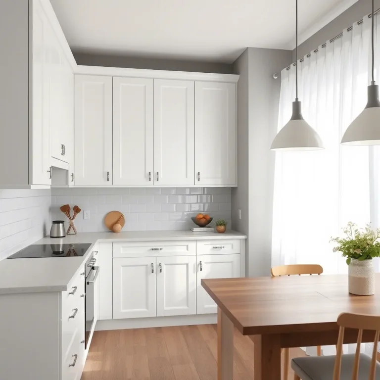 White Kitchen Cabinets