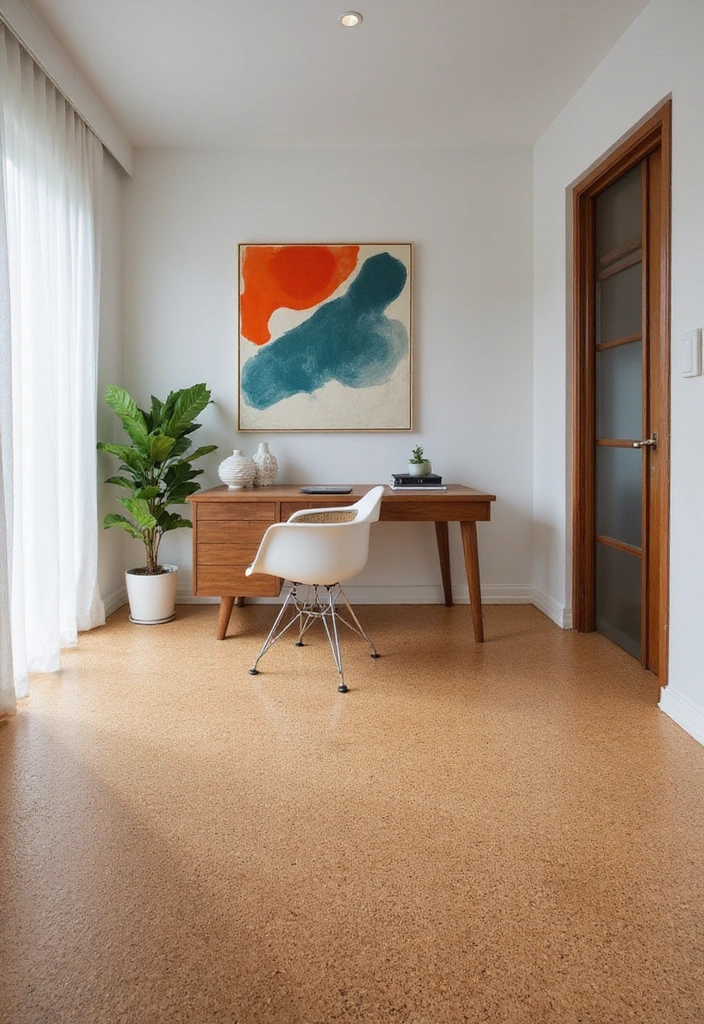Contemporary Cork Flooring