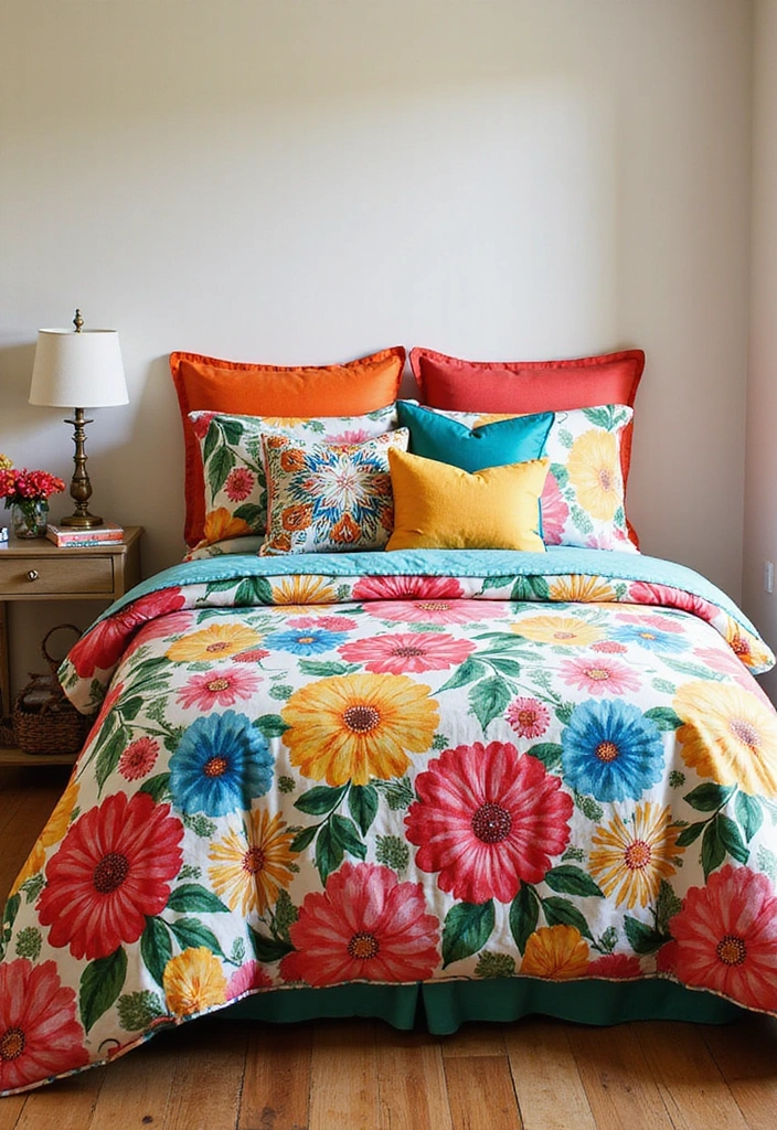 Colorful Bedding