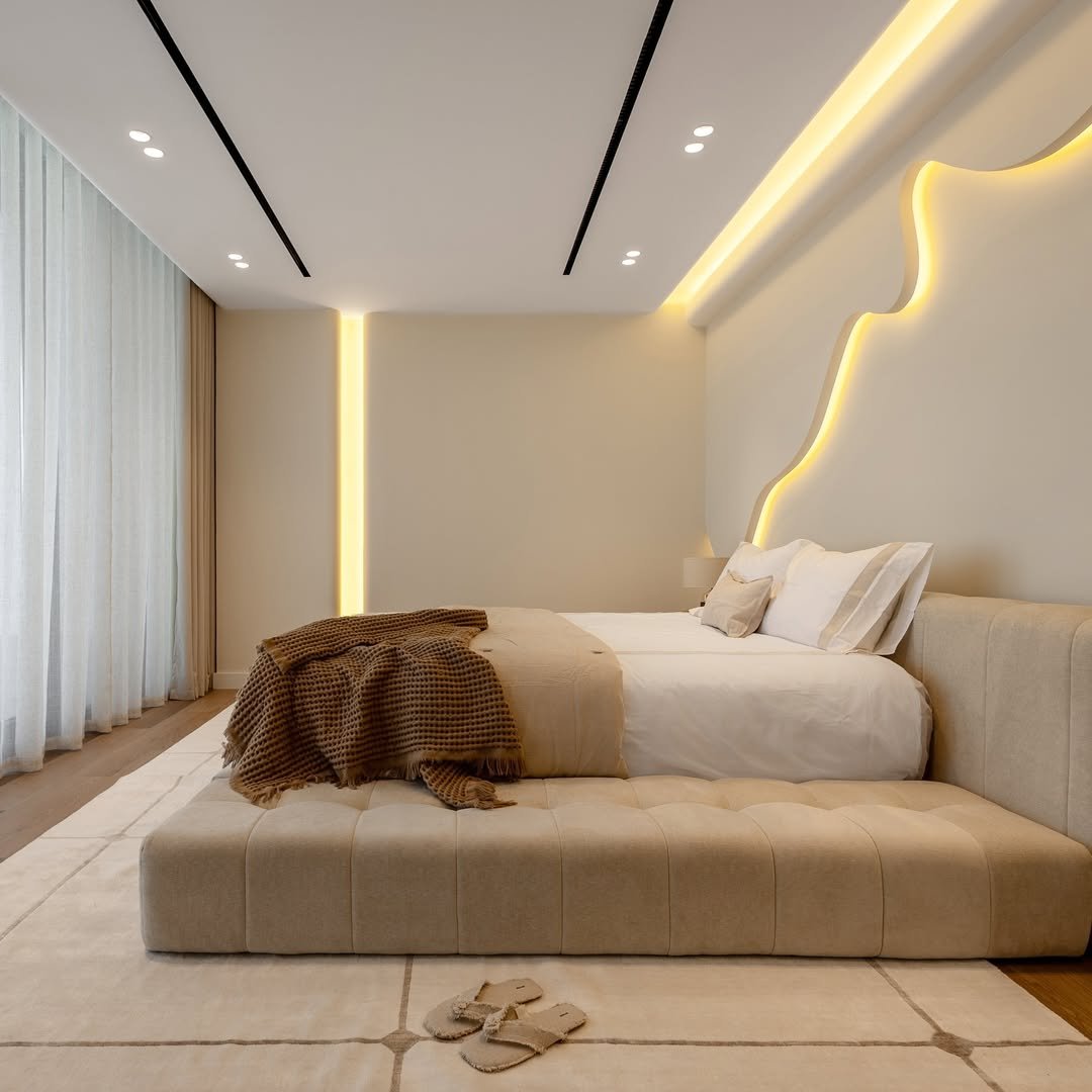 Layered Lighting for Bedroom Renovation