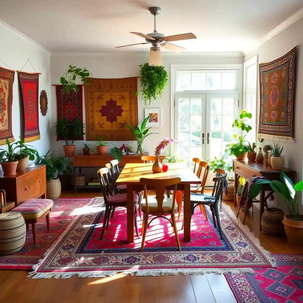 Boho Dining Rooms Ideas