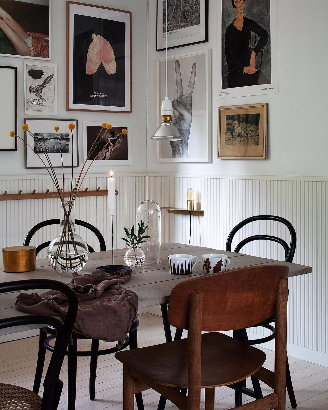 Gallery Wall Dining Area Ideas